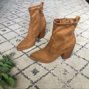 NEW Marc Fisher Avalyn Suede Bootie